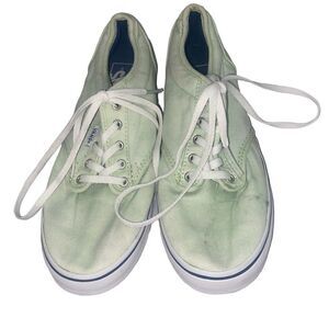 Women's Vans Mint Green Sneakers